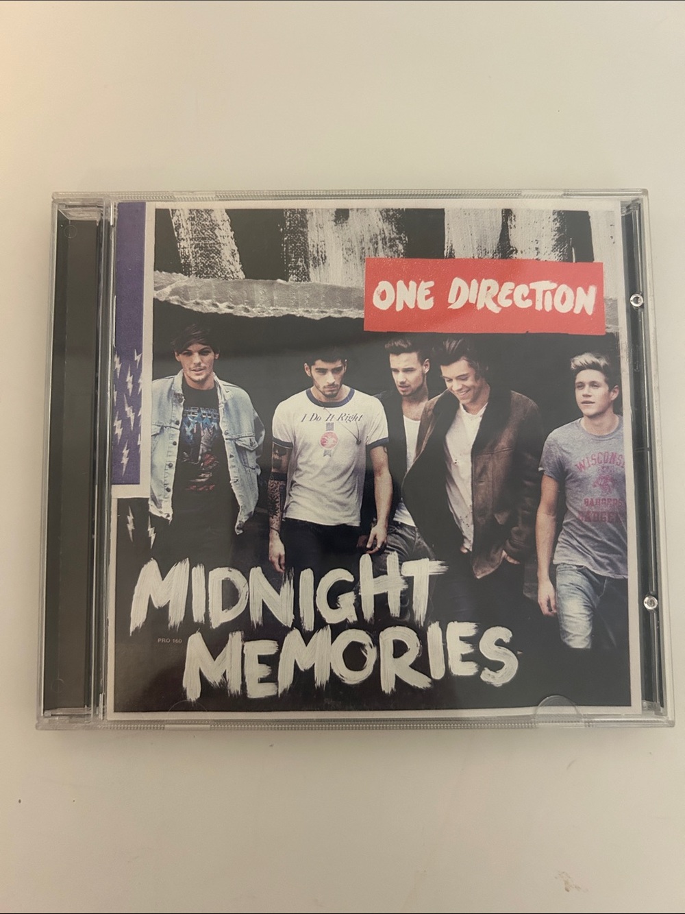One Direction "Midnight Memories" CD - Black, White, Red